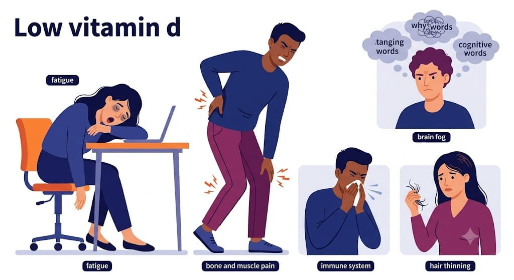 Low Vitamin D Symptoms
