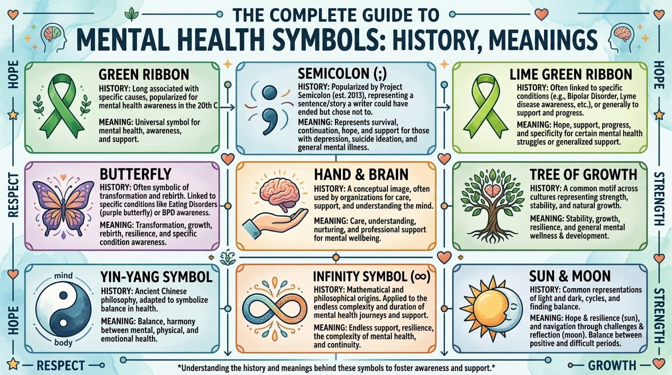 The Complete Guide to Mental Health Symbols History, Meanings