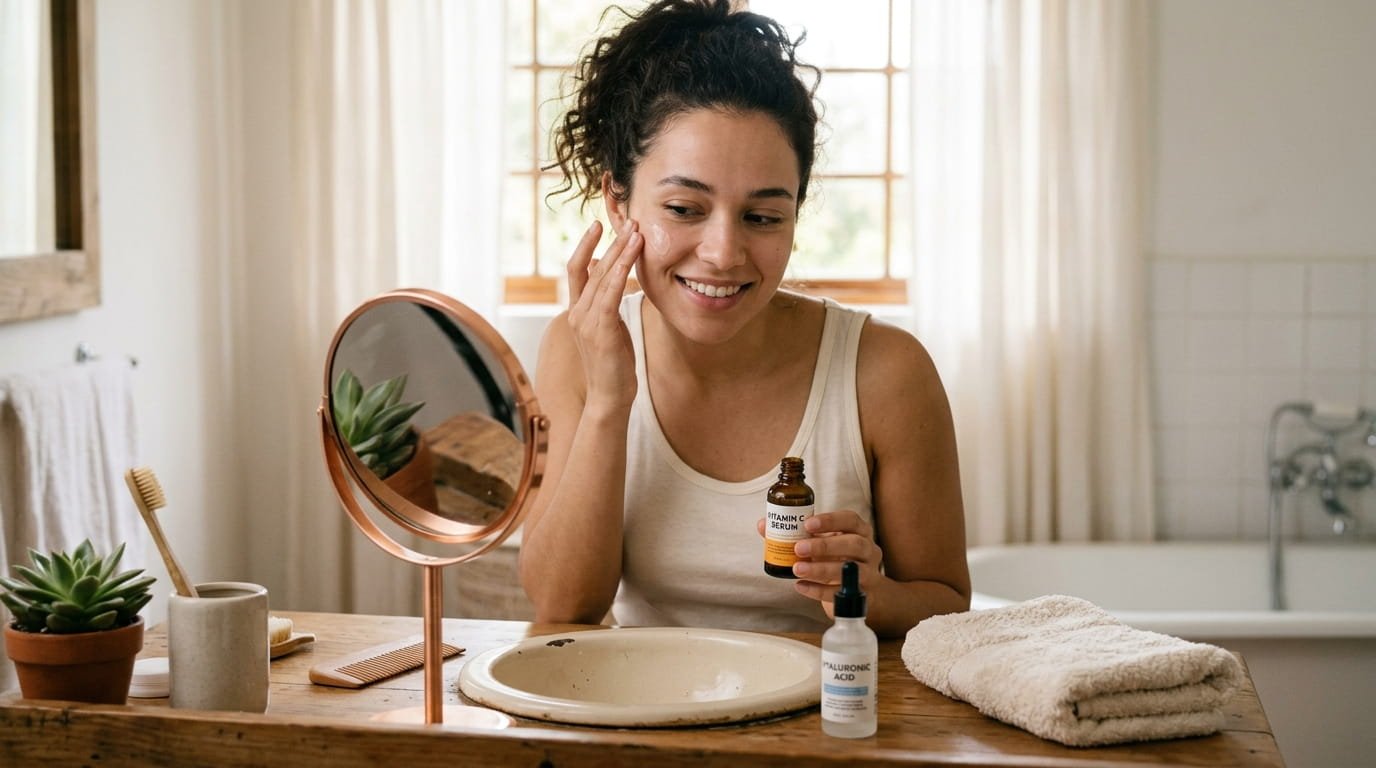 can i use hyaluronic acid with vitamin c