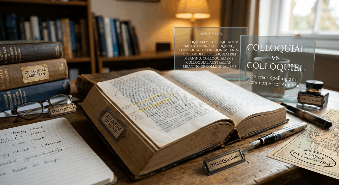 Colloquial vs Colloquiel